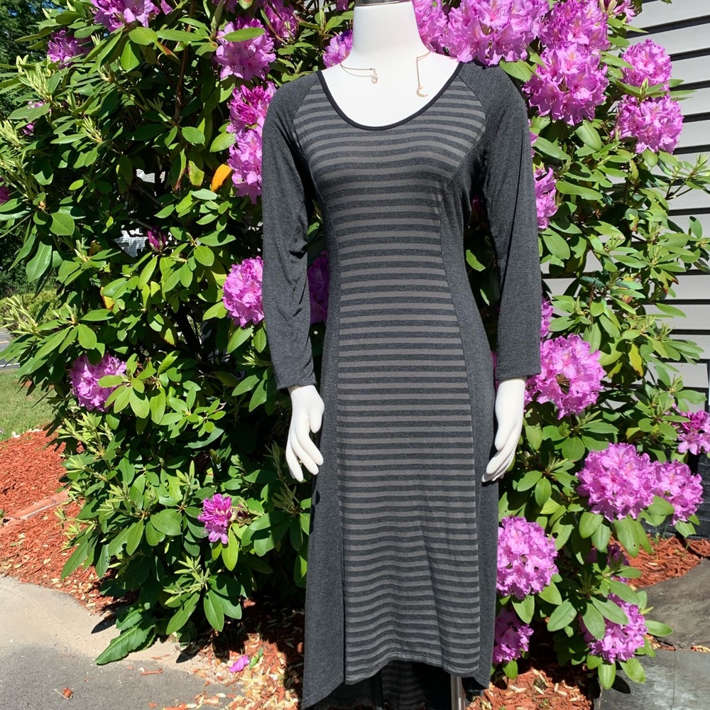 Laila Jayde | RARE Hi Lo Stripe Dress - Picture 15 of 16